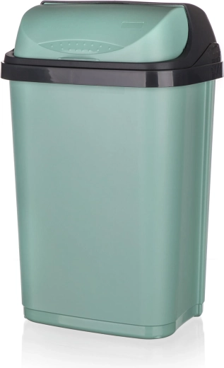 Izvlačna kanta za otpad 25 l plastika zelena
