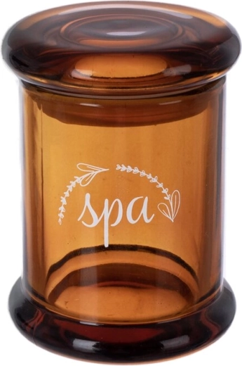 Kozmetička posudica od smeđeg stakla SPA s poklopcem 60 ml