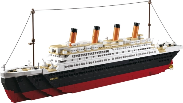 Konstruktorski set SLUBAN Titanic – veliki model od 1018 dijelova