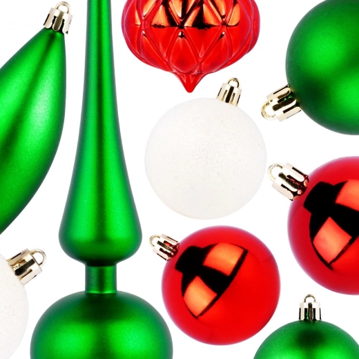 Mat, sjaj i glitter u tradicionalnim bojama