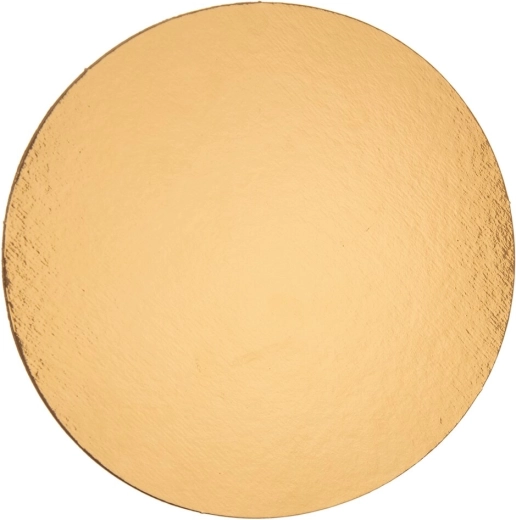Tanka podloga za tortu zlatna Ø 26 cm (1 kom)