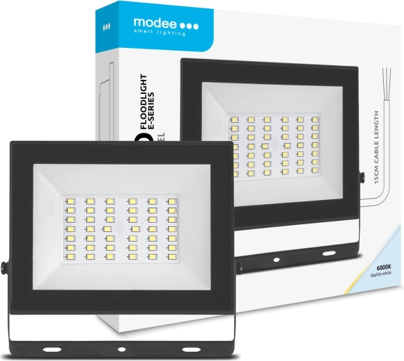 LED reflektor MODEE E‑Series Slim 30 W, 2400 lm, 120°, hladno bijela
