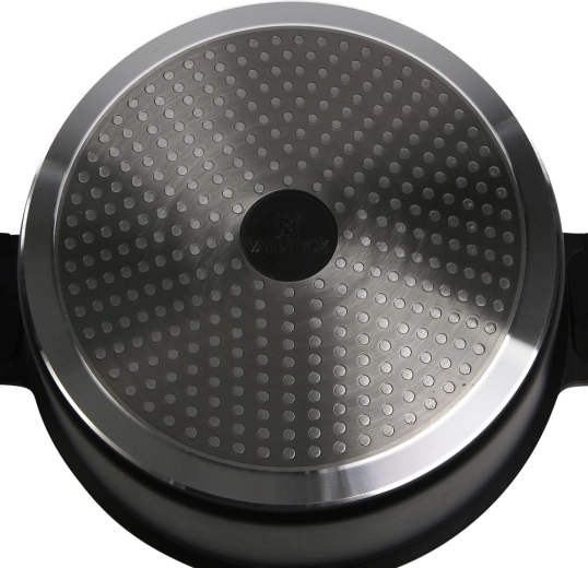 Stakleni poklopac i stabilno dno za sve ploče za kuhanje