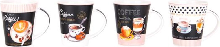 Keramička šalica za kavu 350 ml, razni motivi