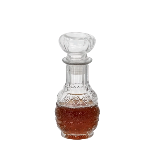 Staklena karafa 250 ml sa staklenim čepom