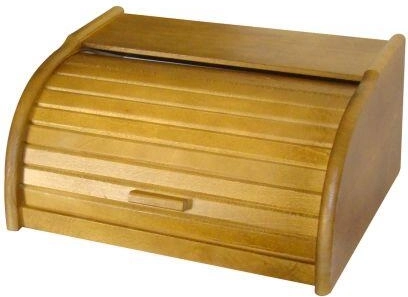 Drvena kutija za kruh 39 × 28 × 18 cm hrast