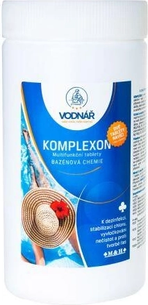 Multifunkcionalne tablete za bazen KOMPLEXON 1,4 kg VODENJAK
