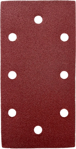 Brusni uložak 93×185 mm, granulacija 40, 8 otvora, čičak (5 kom)