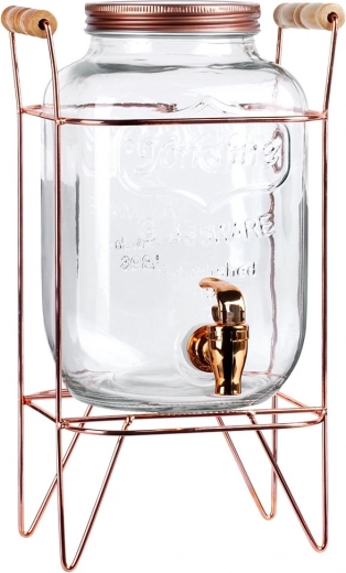 Elegantni stalak u boji ružičastog zlata