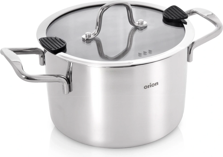 Inox lonac s poklopcem VENICE 18 cm, 2,3 l