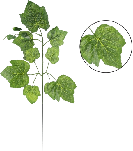 Umjetna grančica s listovima vinove loze 58 × 34 cm