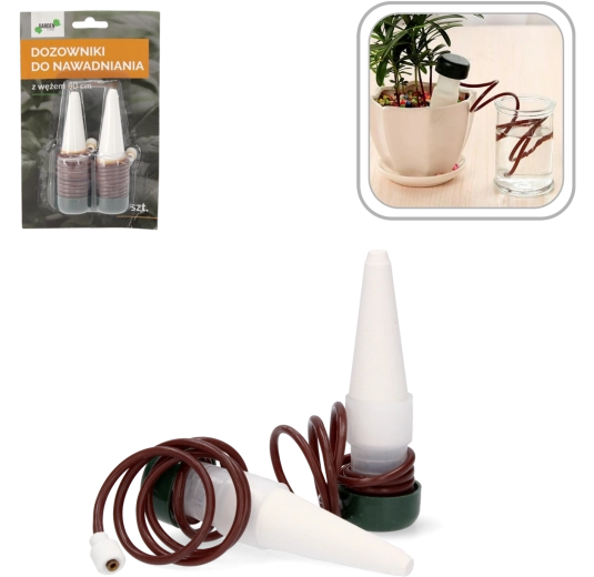 Set od 2 dozatora za navodnjavanje s cijevi 80 cm