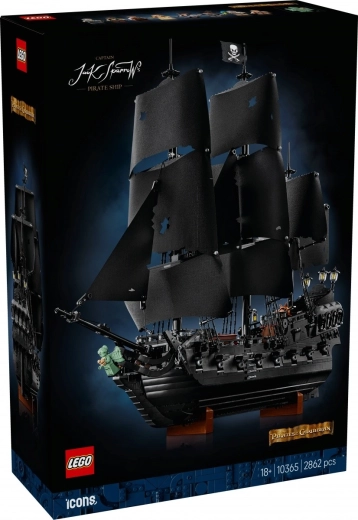 Lego Icons gusarski brod kapetana Jacka Sparrowa
