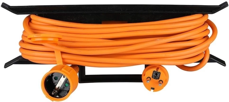 V-TAC vanjski produžni kabel na kolutu 15 m, 16 A, IP44 s poklopcem