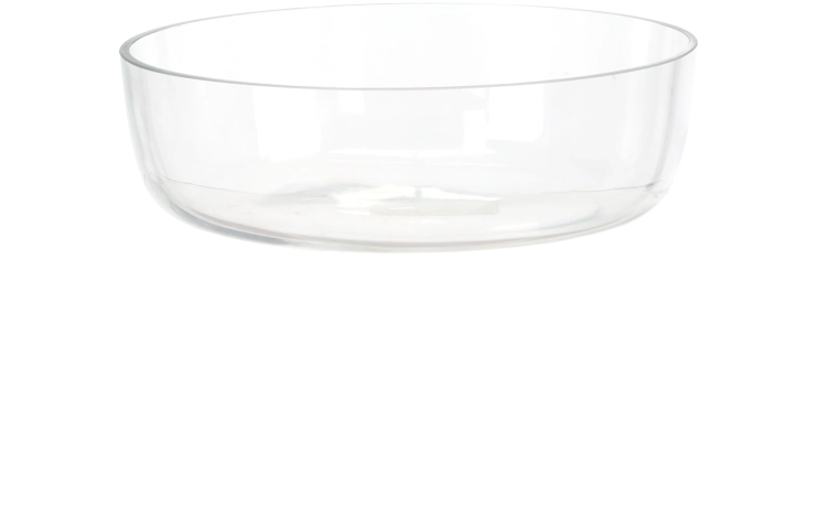 Zaobljena brušena zdjela za salatu 21,5 cm (set od 4 kom)