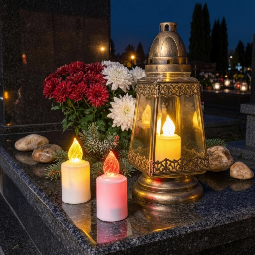 Idealno za grobni lampion i fenjer