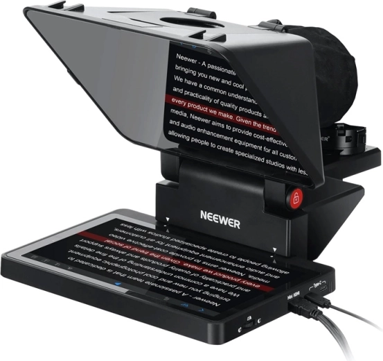 Neewer teleprompter X11 s ugrađenim monitorom TM8