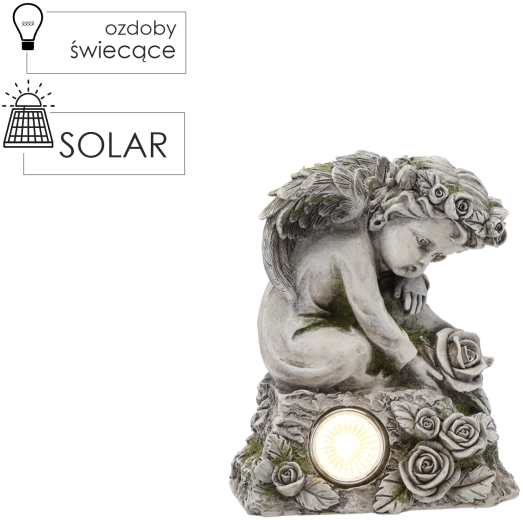 Dekorativna anđeoska figurica s LED osvjetljenjem GardenLine