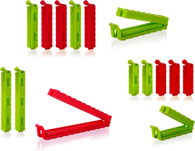 Klipovi za vrećice CULINARIA, set 15 kom, mješavina boja