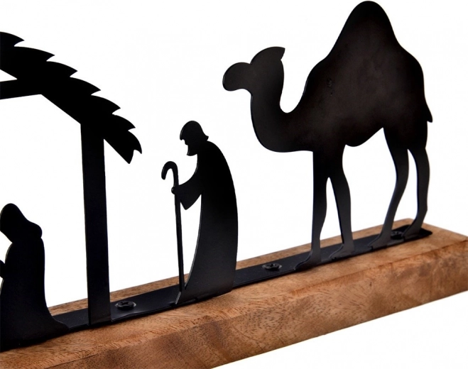 Stabilna drvena baza od manga