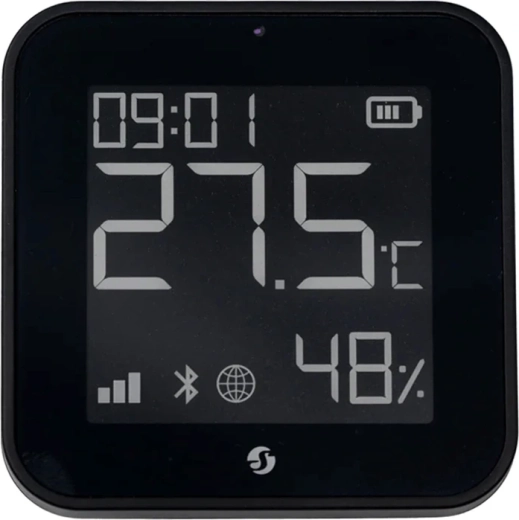 Shelly BLU H&T Display ZB senzor temperature, vlage i osvjetljenja s e‑paper zaslonom