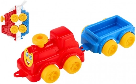 Plastični vlakić s odvojivim vagončićem 41 cm