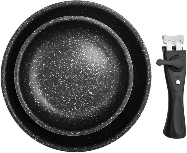 Odvojiva drška za maksimalnu uštedu prostora