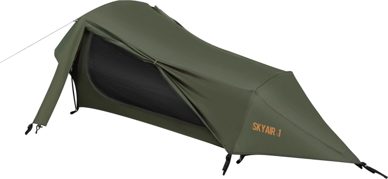 Lagan jednostijeni šator NILS CAMP Skyair 1 zeleni