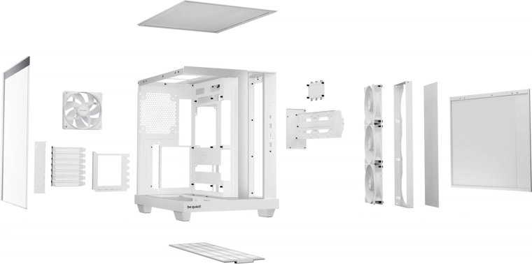 Modularan prostor i podrška za ploče sa stražnjim konektorima