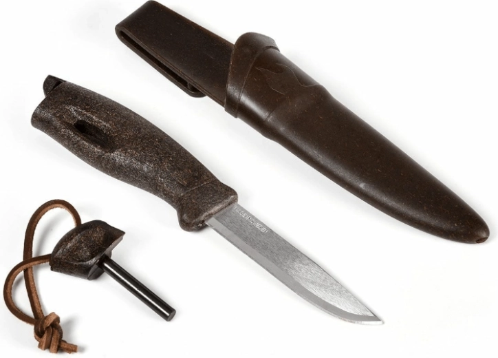 Light My Fire Swedish FireKnife Cocoshell nož s kremenom i futrolom, smeđi
