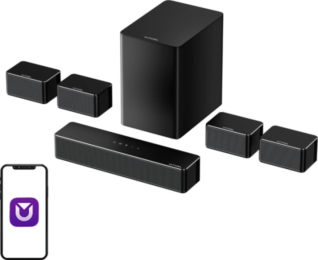 Soundbar ULTIMEA Poseidon D70 sa subwooferom i 7.1 surround zvukom