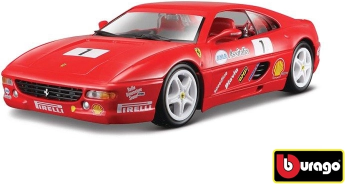 Metalni model Ferrari F355 Challenge od Bburago u mjerilu 1:24
