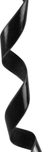 Elegantni crni izgled za upravljanje kabelima