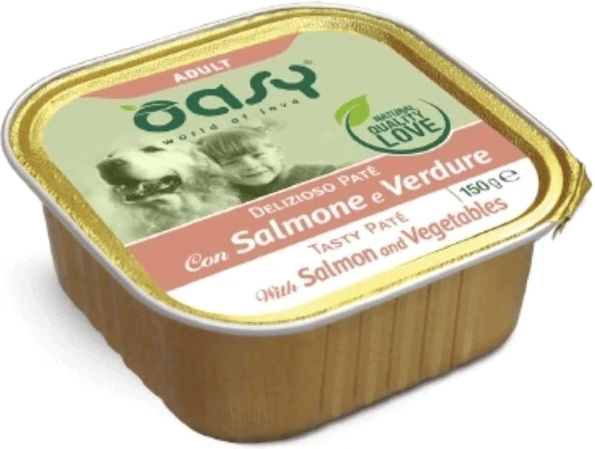 Oasy Tasty Paté Adult losos i povrće 150 g