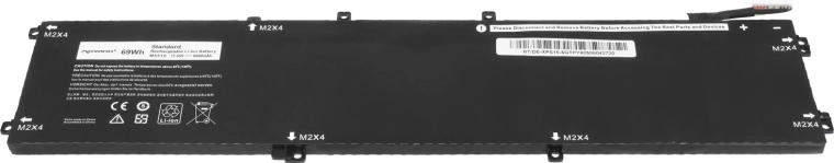 Visok kapacitet 6000 mAh (69 Wh) za dulje trajanje