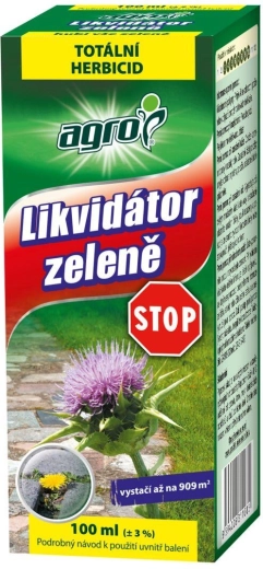 STOP Uništavač zelenila 100 ml – totalni sustavni herbicid