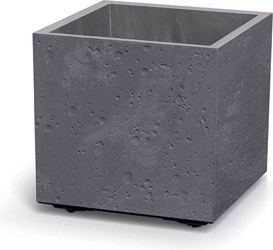 Žardinijera Sierra Square betonski efekt marengo