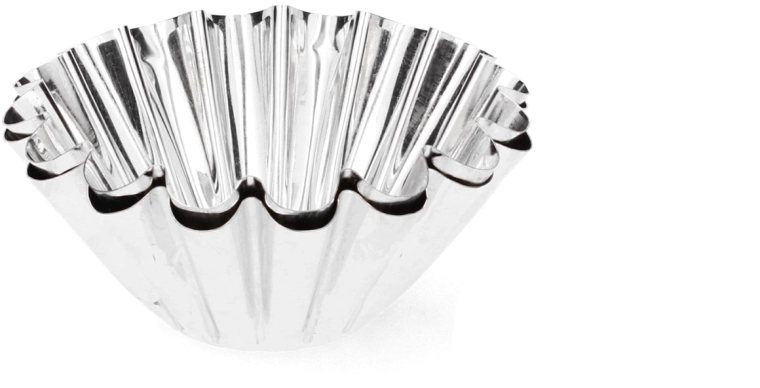 Set klasičnih metalnih kalupa za muffine, promjer 9,6 cm, 2 kom