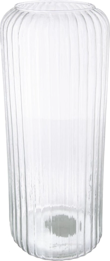 Staklena vaza od recikliranog stakla 15 × 15 × 37 cm