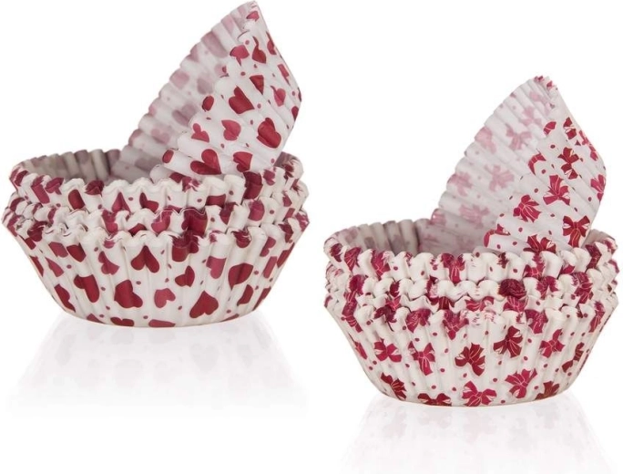 Papirnate košarice za muffine LOVE 8,7 cm, 100 kom