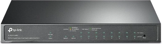 Preklopnik TP-Link SG1210MPE Smart 8× Gigabit PoE+ s 1× Gigabit i 1× SFP
