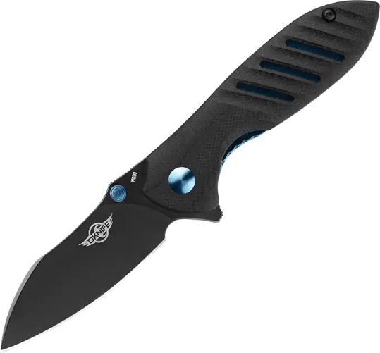 Oknife Mini Drever crni džepni nož 6,4 cm s drškom G10