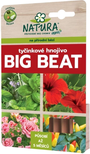 Natura štapićno gnojivo Big Beat 12 kom
