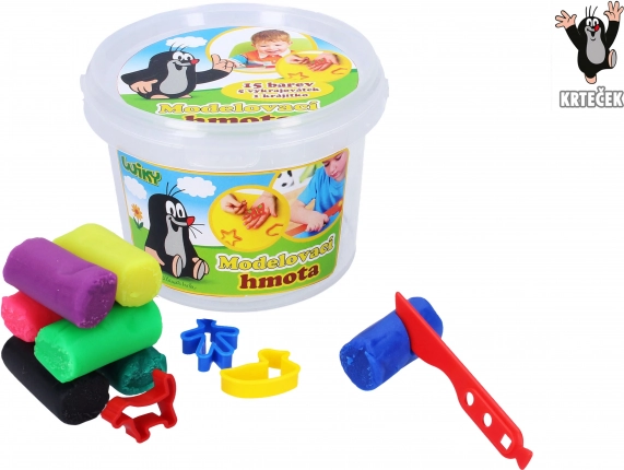 Set plastelina Doh Krtek 300 g