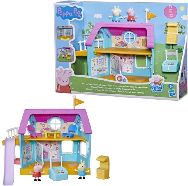 Igrački set PEPPA PIG klub-kućica – trgovina i pekarnica sa zvukovima