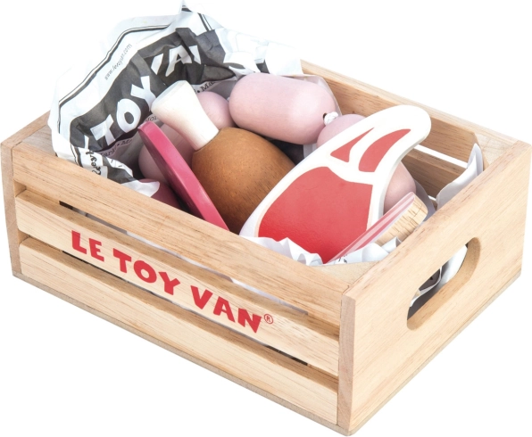 Le Toy Van drvena kutija s mesnim proizvodima