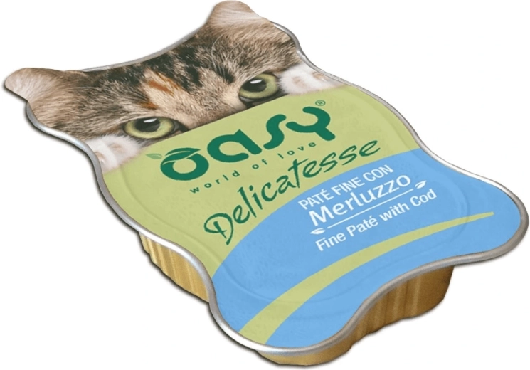 Oasy Delicatesse bakalar za mačke 85 g