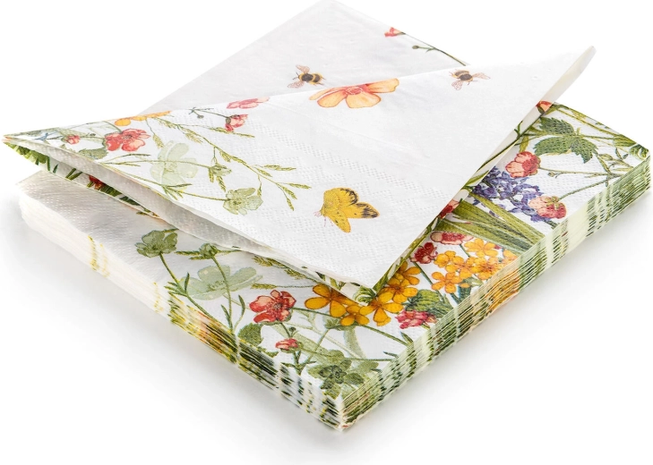 Papirnati salvete Meadow 33 × 33 cm, 3-slojne, 20 kom