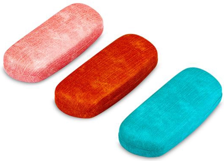 Etui za naočale, čvrsto putno etui, 15,9 × 6,7 × 4,1 cm (asortirane boje)