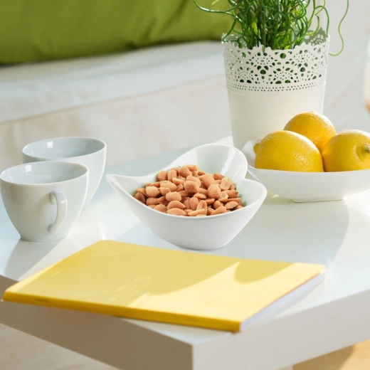 Kvalitetan bijeli porculan koji pristaje svakom postavu stola